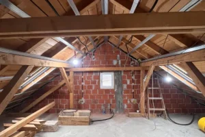 Izvlačenje nove elektroinstalacije u potkrovlju - 2 Izvlačenje nove elektroinstalacije u potkrovlju - 2